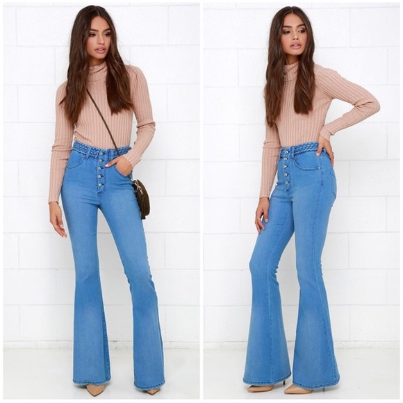 Free People Denim - SOMEDAYS LOVIN BELL BOTTOM JEANS FREE PEOPLE ASOS